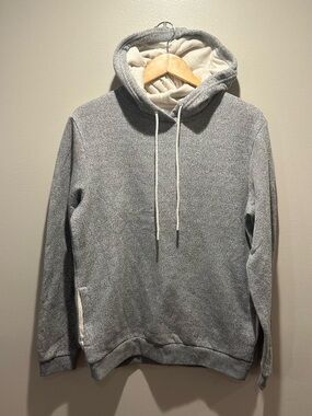 Goodfellow & Co Heather Gray Hooded Pullover Sweatshirt